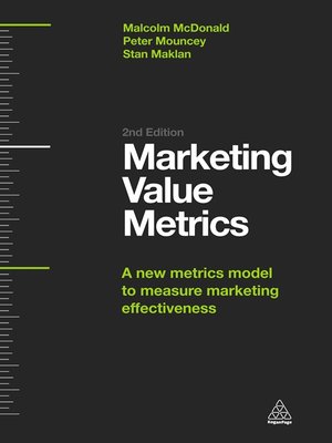 cover image of Marketing Value Metrics
